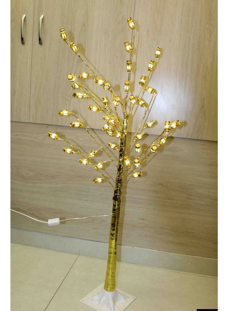 شجرة رمضان 60 فانوس بطول 140سم تصميم مميز وجميل - Image 3